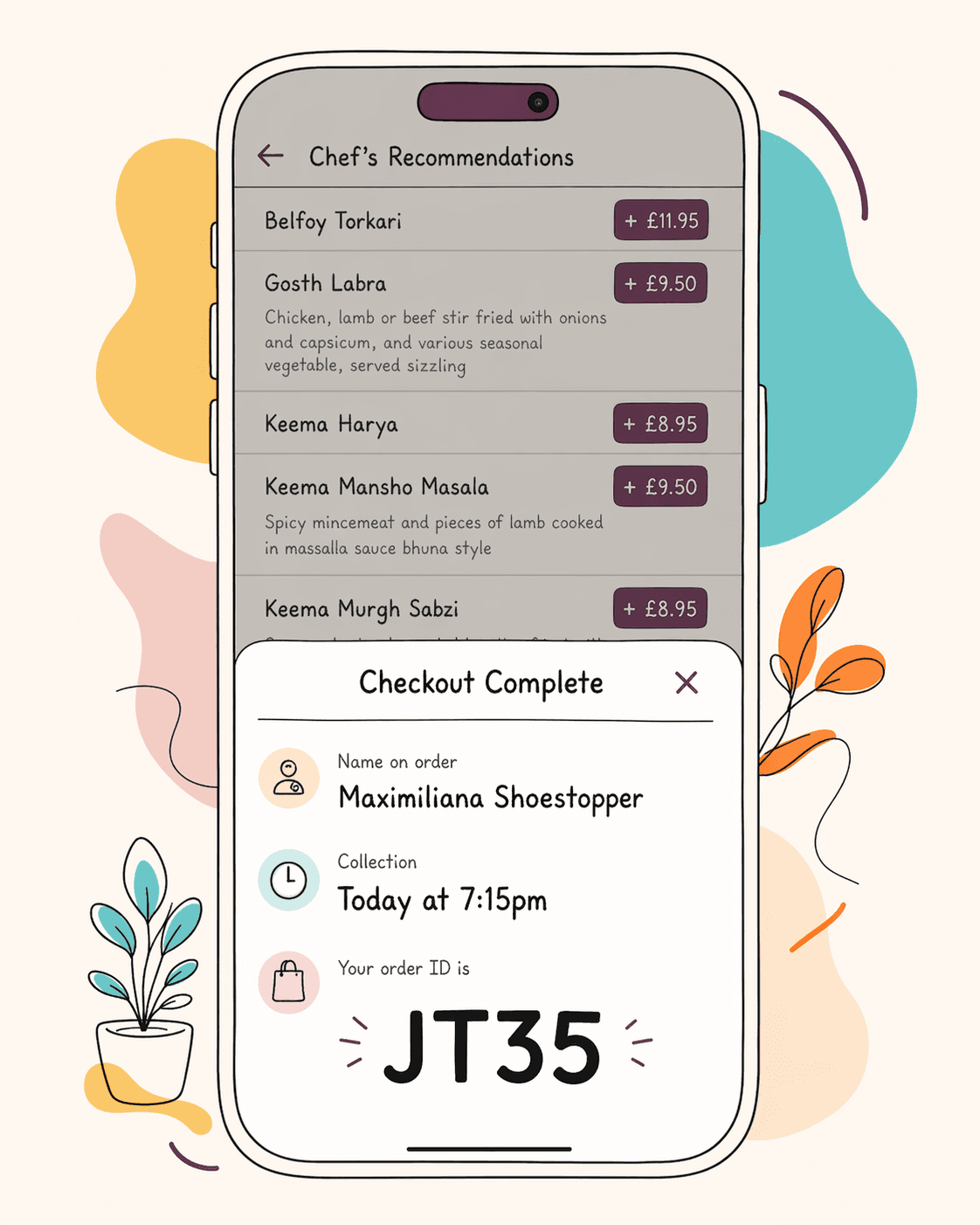 Real-time orders